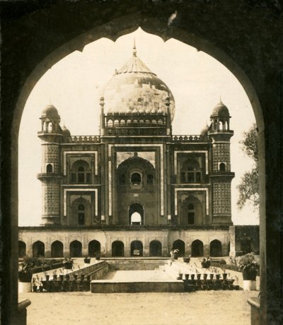 Tombe de Safdarjung, Delhi, Inde, vers 1909 - George Rose