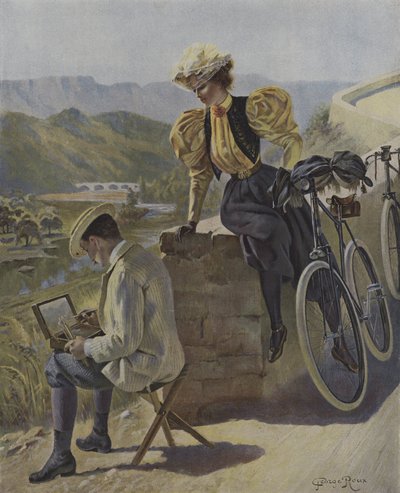 Art et Bicyclette - George Roux