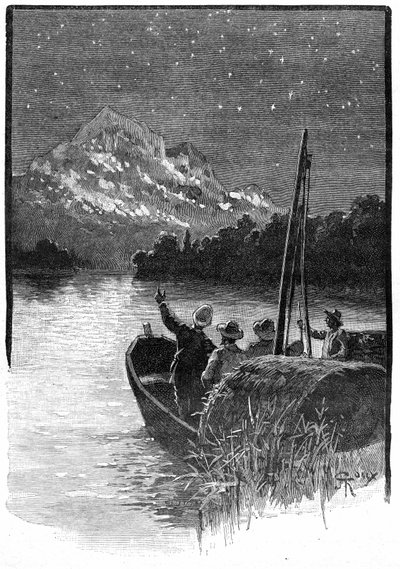 Illustration du roman de Jules Verne 