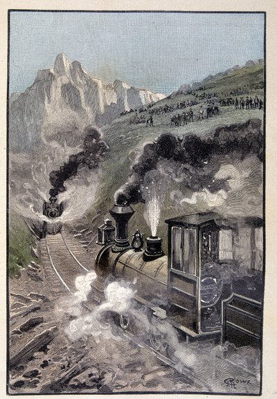 Personne sur la locomotive (page 435) dans "Testament d