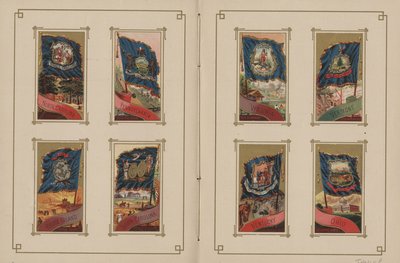 Drapeaux de Toutes les Nations et des États-Unis d