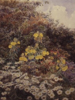 Onagres du soir, Swinford Manor - George Samuel Elgood