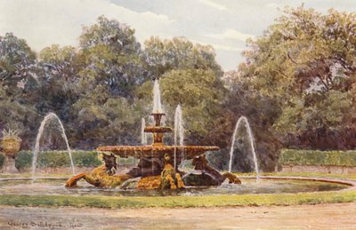 Jardins Italiens : Villa Borghese, La Fontaine de l