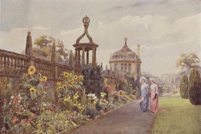 Montacute, Tournesols - George Samuel Elgood