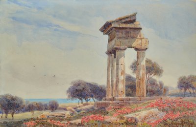 Temple de Castor et Pollux, Gorgenti - George Samuel Elgood