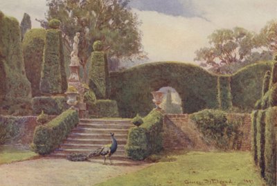 La terrasse, Brockenhurst - George Samuel Elgood