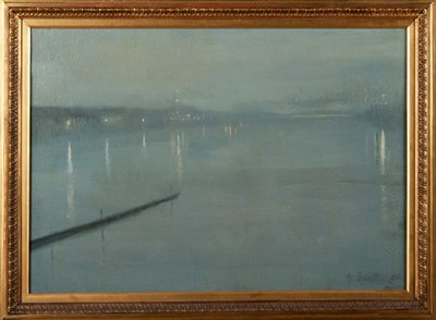 Dordrecht, Pays-Bas, la nuit - George Sauter