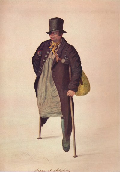 Dessiné à Salisbury, vers 1800 - George Scharf
