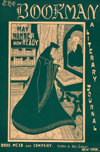 Affiche pour une édition de The Bookman - George Scotson Clark