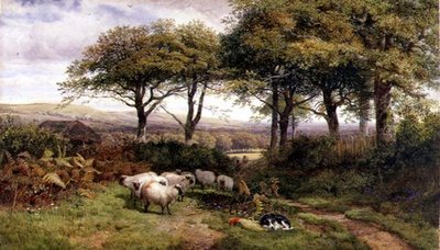 Un moment de repos - George Shalders