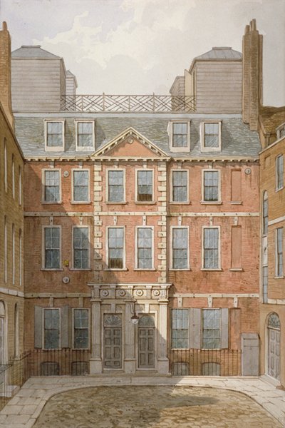 Bâtiments Beaufort, Strand, Westminster, Londres, vers 1810 - George Shepherd
