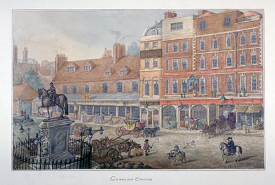 Charing Cross, Westminster, Londres, 1807 - George Shepherd