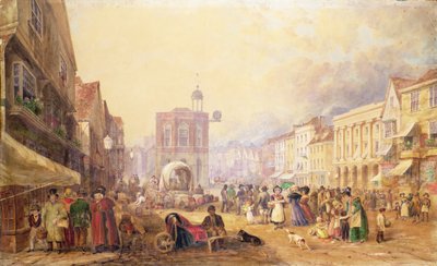 Maidstone High Street depuis Gabriel