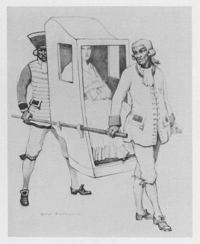 Illustration pour La Duègne par Sheridan - George Sheringham