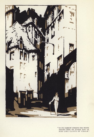 Illustration pour The Happy Hypocrite de Max Beerbohm - George Sheringham