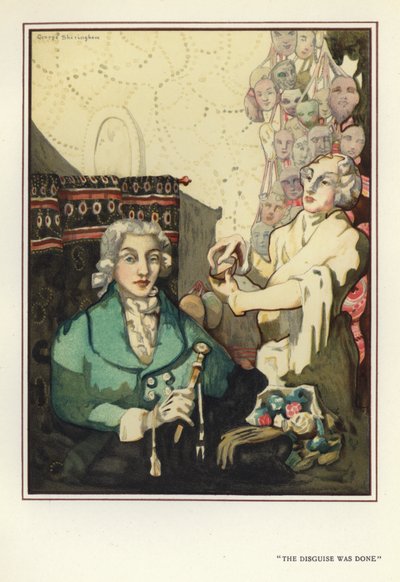 Illustration pour The Happy Hypocrite par Max Beerbohm - George Sheringham