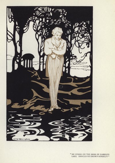 Illustration pour The Happy Hypocrite de Max Beerbohm - George Sheringham