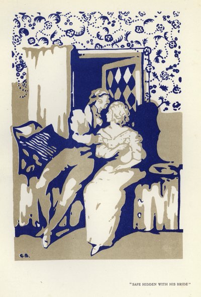 Illustration pour The Happy Hypocrite par Max Beerbohm - George Sheringham