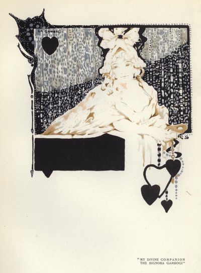 Illustration pour The Happy Hypocrite par Max Beerbohm - George Sheringham