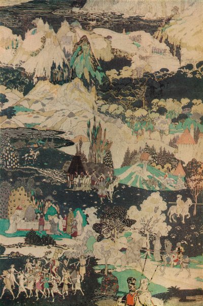 La quête du Saint Graal, vers 1919 - George Sheringham