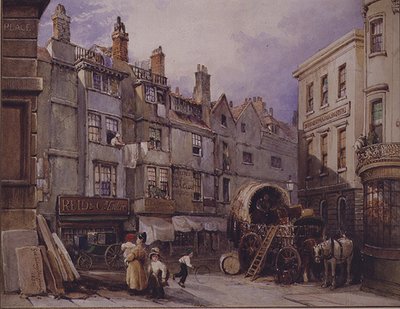 Scène de rue à Londres - George Sidney Shepherd