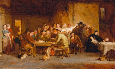 Esquisse pour "La Tombola", 1868 - George Smith