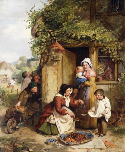 Le vendeur de cerises, 1856 - George Smith