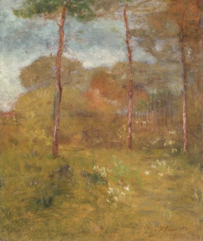Route Orange, Tarpon Springs, vers 1893 - George Snr. Inness