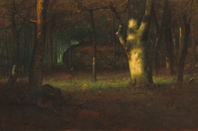 Coucher de soleil dans les bois - George Snr. Inness