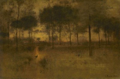 La Maison du Héron - George Snr. Inness