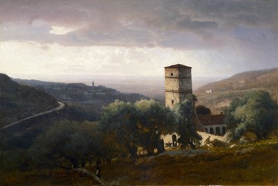 Vue de Rome depuis Tivoli - George Snr. Inness