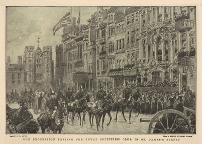 Les funérailles de la reine Victoria - George Soper