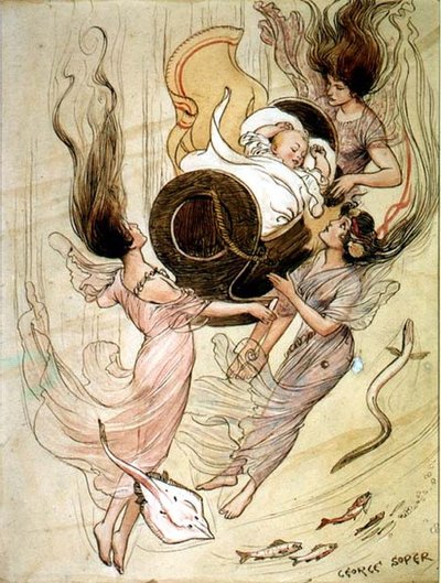 Trois sirènes et un bébé - George Soper