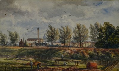Coupure du Grand Chemin de Fer du Nord à Kings Cross, une esquisse de la nature - George Stewart