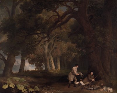 Repos après la chasse, 1770 - George Stubbs