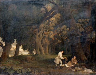 Scène de chasse en forêt - George Stubbs