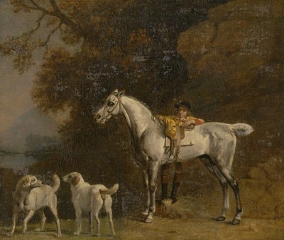 Études pour ou après "Le troisième duc de Richmond avec la chasse de Charleton" - George Stubbs