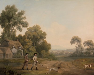 Deux gentilshommes allant à la chasse - George Stubbs