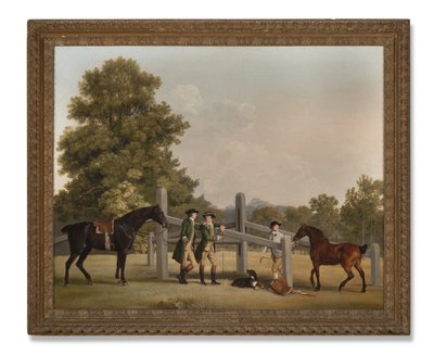 William Henry Cavendish-Bentinck, 3e duc de Portland et son jeune frère Lord Edward, 1767-68 - George Stubbs