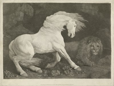 Le cheval et le lion, 1770 - George Townley Stubbs