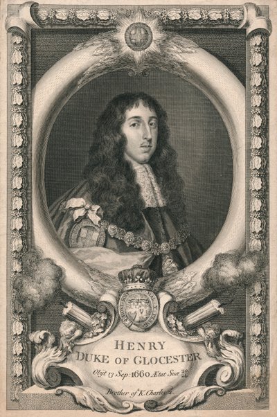 Henri, duc de Gloucester - George Vertue