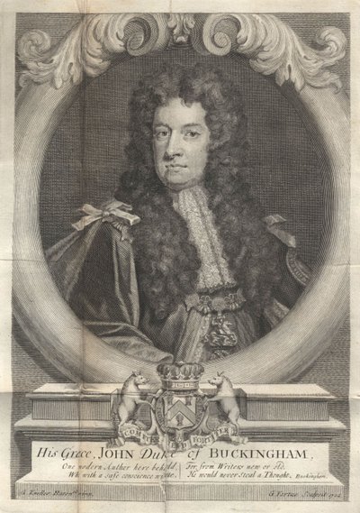 John Sheffield, 1er Duc de Buckingham et Normanby - George Vertue