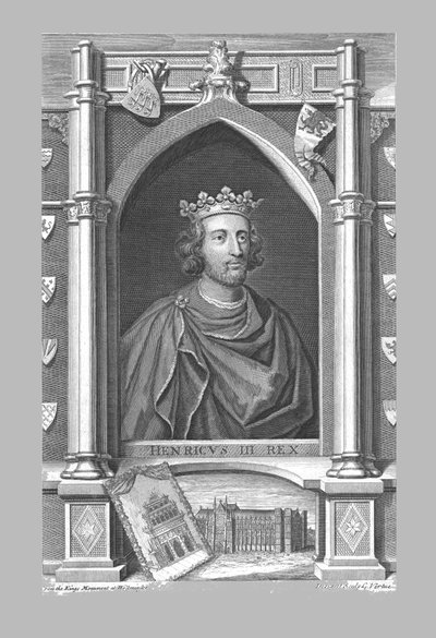 Monument à Henri III, vers 1730 - George Vertue
