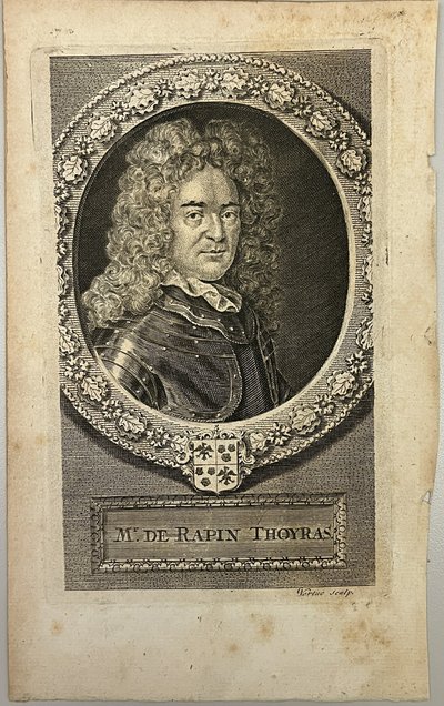 Monsieur de Rapin Thoyras - George Vertue
