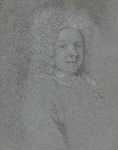 Portrait de John Dixon, face à droite - George Vertue