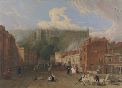 Vue de Thames Street, Windsor - George Vincent