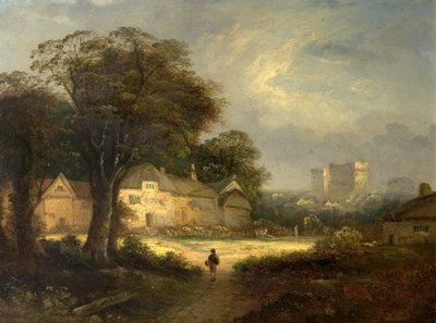 Château Ashby, Northamptonshire, 19ème siècle - George Vincent