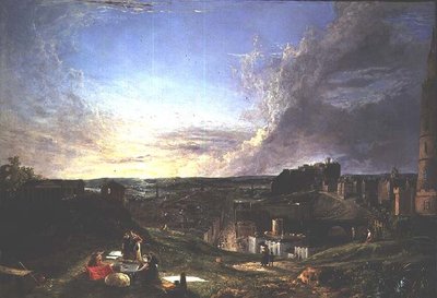 Édimbourg depuis Carlton Hill - George Vincent
