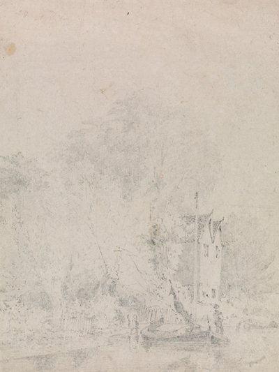 Saule près de la maison de M. Weston - George Vincent