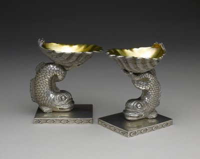 Paire de salières, vers 1843-1850 - George W. Stewart